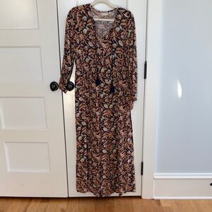Wonderly Multicolor Long Sleeve Dress size M